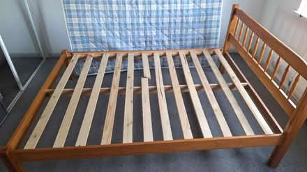 Photo of free Double bed plus matress (Marston OX3) #1