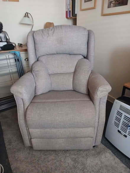 Photo of free Riser/recliner twin motor armchair. Complete with booklet. (Leigh Beck SS8) #1