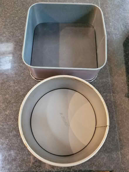 Photo of free 2 x cake tins (Shenley Fields B29) #1