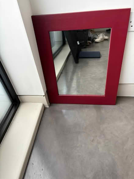 Photo of free Painted oak mirror 45x55cm (Ham TW10) #1
