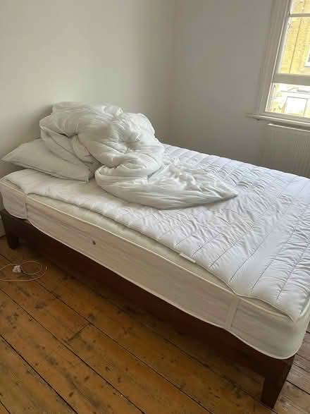 Photo of free Bed frame and mattress (Angel N1) #1
