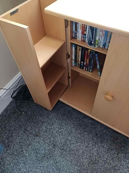Photo of free Dvd storage or book cabinet (Gorse Hill M32) #3