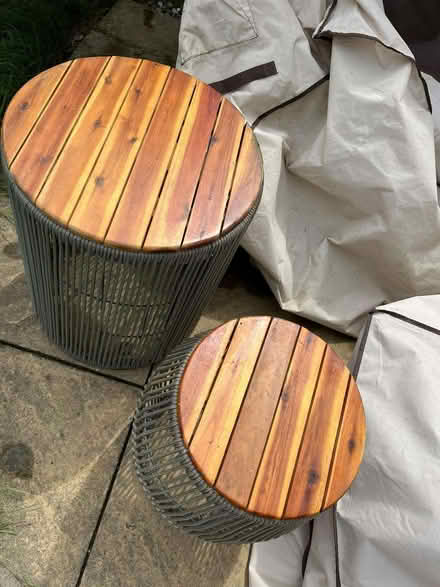 Photo of free Outdoor Furniture to give away-2 seater,2 singles,2 stools (Harrogate HG1) #3