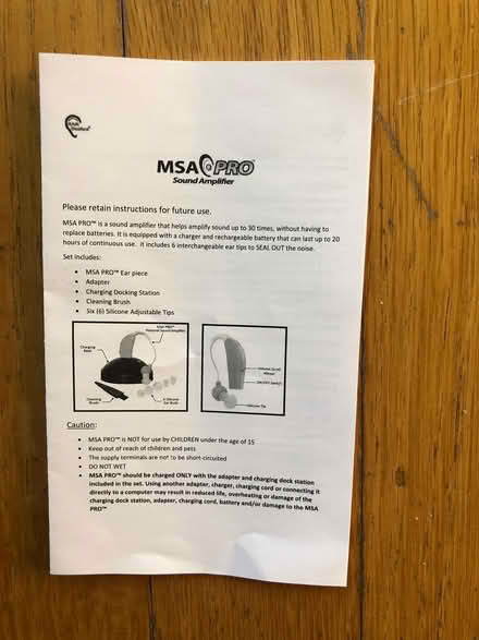 Photo of free Sound amplifier (Saranap area of Walnut Creek) #1