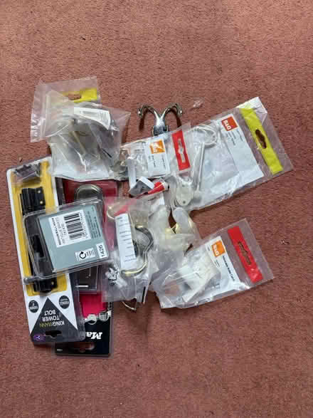 Photo of free door hooks and locks (NN3 Meadowfields) #1