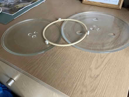 Photo of free Microwave turntable plates (Nest Farm area NN8) #1