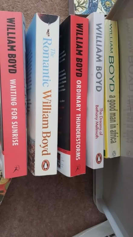 Photo of free William Boyd books (Ware SG12) #1