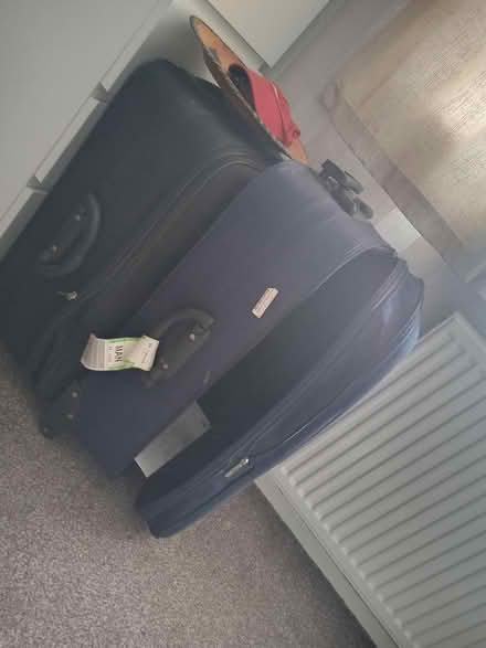Photo of free Two suitcases with wheels (Ashton under lyne) #2