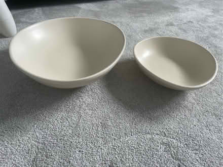 Photo of free 2 oval bowls (North Gyle EH12) #2