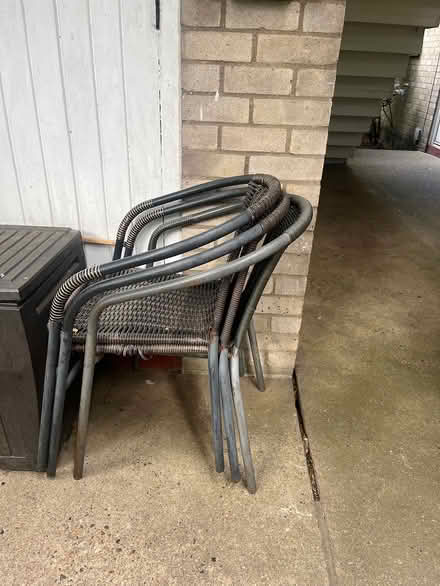 Photo of free X3 garden chairs (Nr1) #2