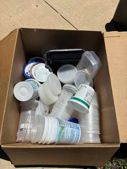 Photo of free Plastic containers and lids (SW Denver (Alameda + Federal)) #1