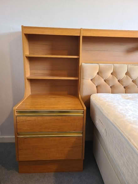 Photo of free Headboard / bedside cabinets combo (Rosyth KY11) #2