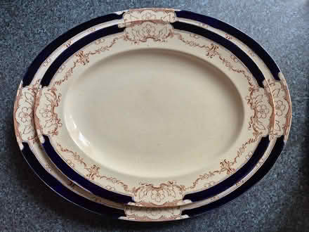 Photo of free Retro China Alfred Meakin platter (Morden Park) #3