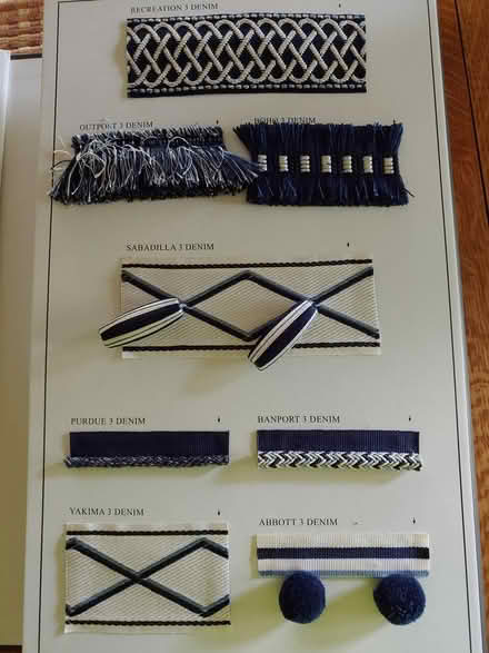 Photo of free Drapery trim books with samples (Brunswick Hills Township) #1