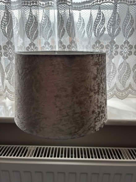 Photo of free large silver lampshade (NN3 Meadowfields) #1