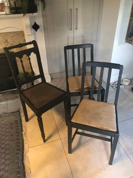 Photo of free X3 chairs (Hampton hill, TW12) #1