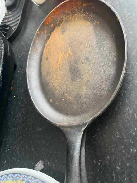 Photo of free Cast iron pans and assorted dishes (The Flatts WS2) #1