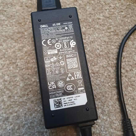 Photo of free Dell 45W laptop charger (East Acton W3) #3