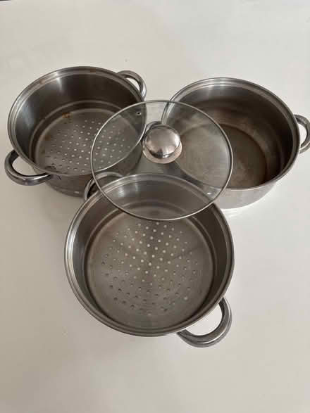 Photo of free 3 Unit Steamer for hob (Molesey TW12) #1