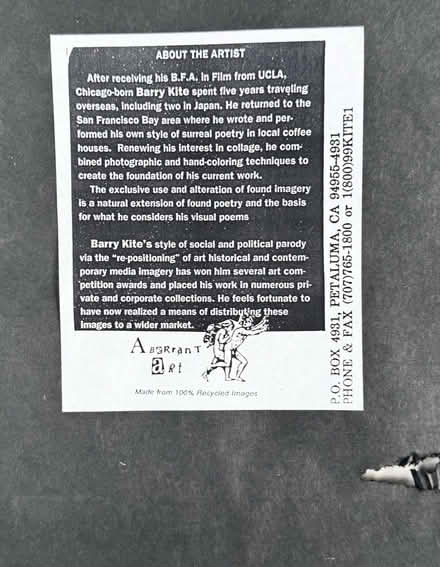 Photo of free βMadonna of the Unexamined Lifeβ (Mill Valley) #2