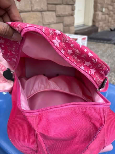 Photo of free Girls backpack with stroller (Katy gate) #3