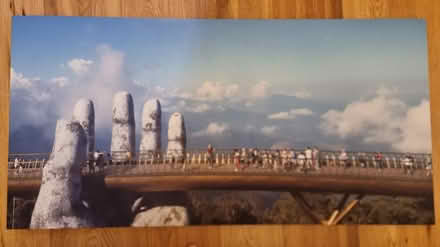 Photo of free Canvas - Vietnam buddha hand bridge (Canada Water SE16) #1