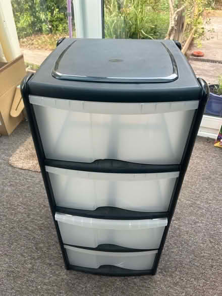 Photo of free 4 drawer storage unit (Sheet GU31) #1