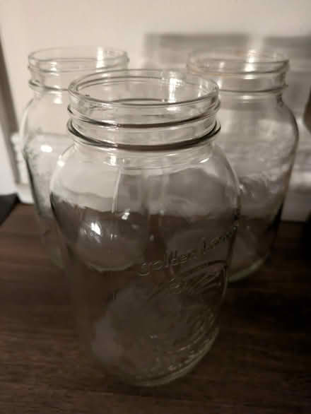 Photo of free Mason jars without lid (3) (Quickie on Parkdale & Scott) #1