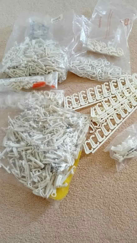 Photo of free Mixture of curtain hooks (Benhall GL51) #1