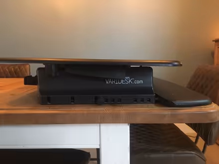 Photo of free Vari-desk raise lower desk (Greenfield OL3) #1