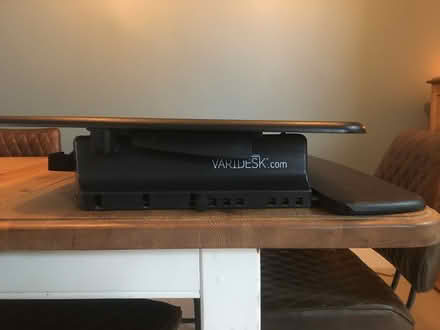 Photo of free Vari-desk raise lower desk (Greenfield OL3) #1