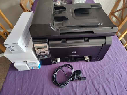 Photo of free HP laser jet colour mfp printer/scanner with spare toners (Apley TF1) #1