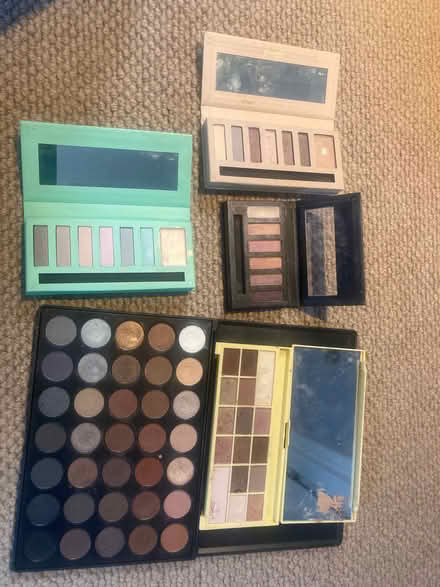 Photo of free Lightly used make up pallets (Corstorphine EH12) #1