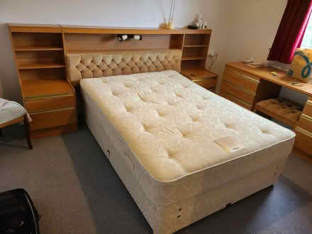 Photo of free Double bed and matress (Rosyth KY11) #1