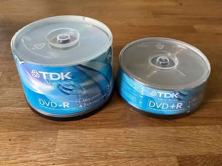 Photo of free Blank recordable DVDs by TDK (Poynton SK12) #1