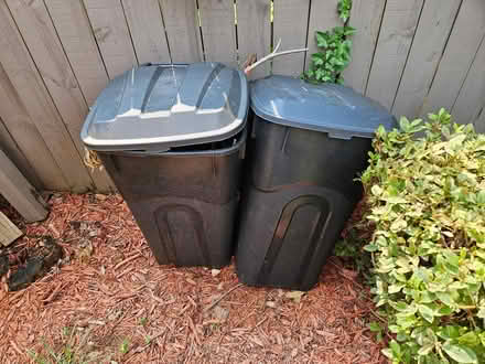Photo of free Trash cans with rollers & lid (I 20& I 285 Decatur) #2