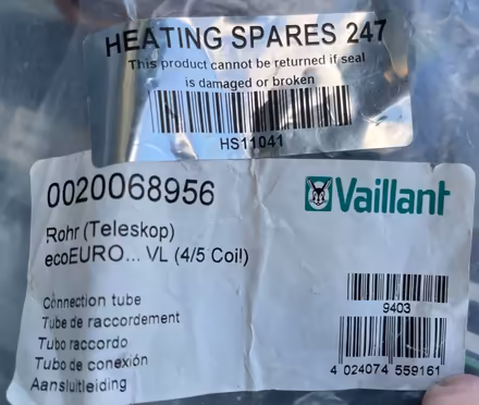 Photo of free Vaillant Boiler Spares 1 (Franche DY11) #2