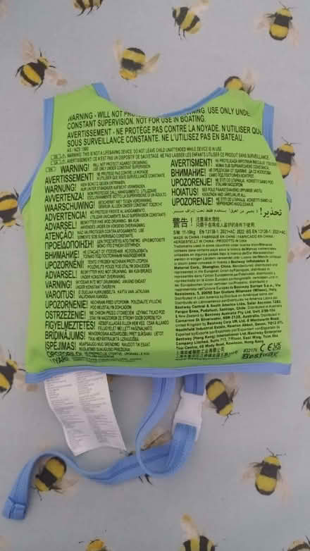 Photo of free New Born/Baby Flotation Swim Vest (Kinson Village Green Stocks BH10) #2