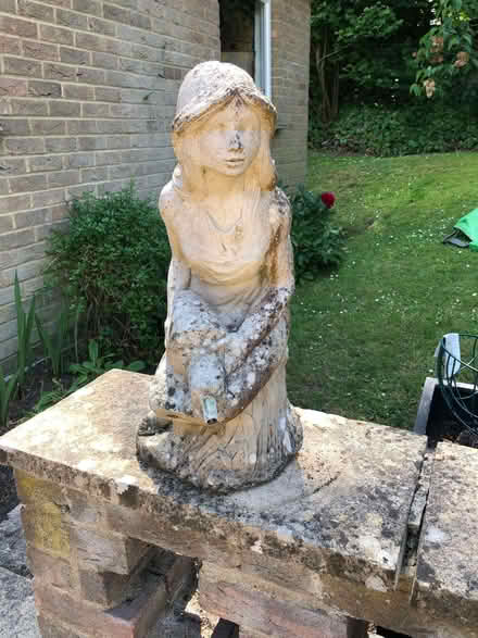 Photo of free Concrete garden ornament / water feature (heavy) (Wood Farm OX3) #1