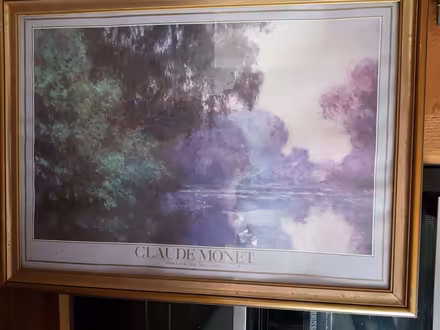 Photo of free Print reproduction of a painting in a frame (4) (Hatch End HA5) #1