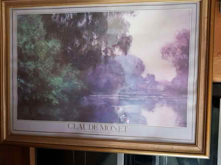 Photo of free Print reproduction of a painting in a frame (4) (Hatch End HA5) #1