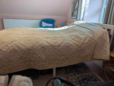 Photo of free Yellow bed spread (Prenton CH43) #3