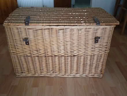 Photo of free Large Wicker Storage Basket (Springburn G21) #1