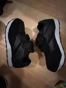 Photo of free Men’s Velcro black shoes size 11 (L5L 5P5) #3