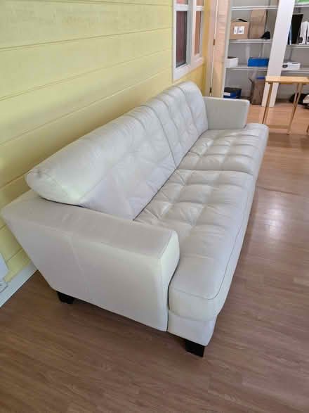 Photo of free Leather couch (The Cove) #2