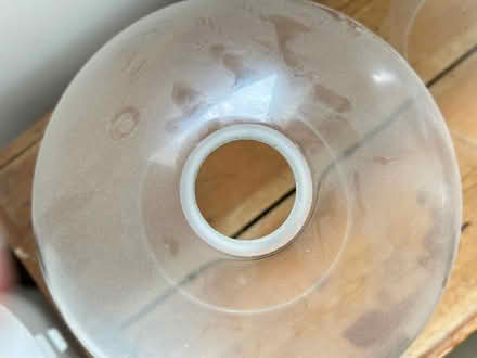 Photo of free 2 x glass round light shades (BH231HG) #1