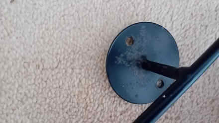 Photo of free Black metal towel rail and toilet holder (Benhall GL51) #4