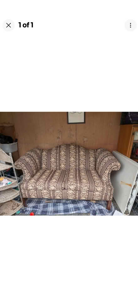 Photo of free 2 seater comfortable sofa. (Rainham RM13) #1