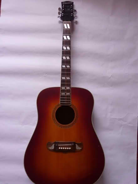 Photo of free Columbus - Dreadnought Acoustic Guitar - Restoration Project (Hartwood Green PR6) #1