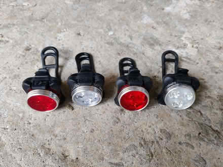 Photo of free Four USB charged bike lights (Peachcroft OX14) #1